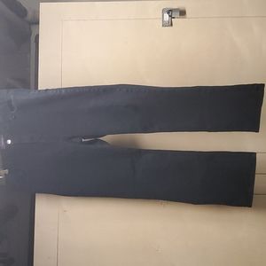 NYDJ black straight leg jeans petite 18WP